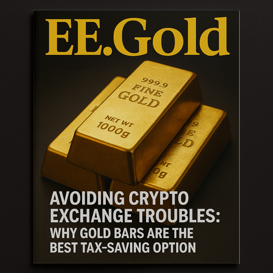 Avoiding Crypto Exchange Troubles: Why Gold Bars Are the Best Tax-Saving Option